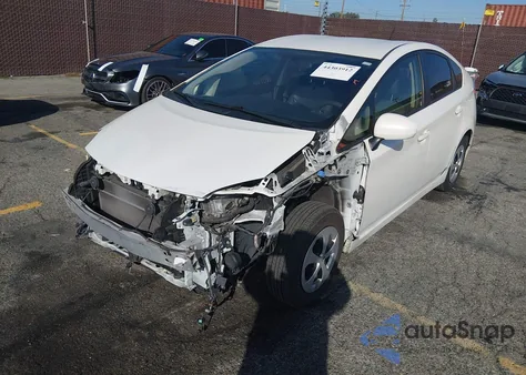 2012 Toyota Prius Two from USA, damaged, VIN JTDKN3DU1C5422875